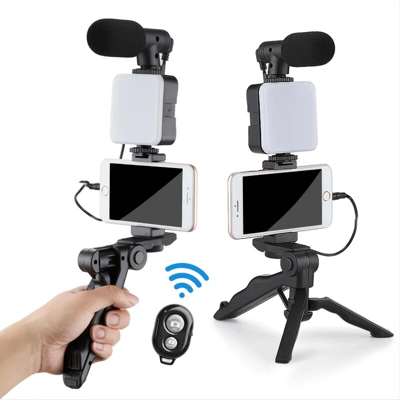 Iris Photography Led Lighting Pack - Smartphone VzonKit avec trépied, support de