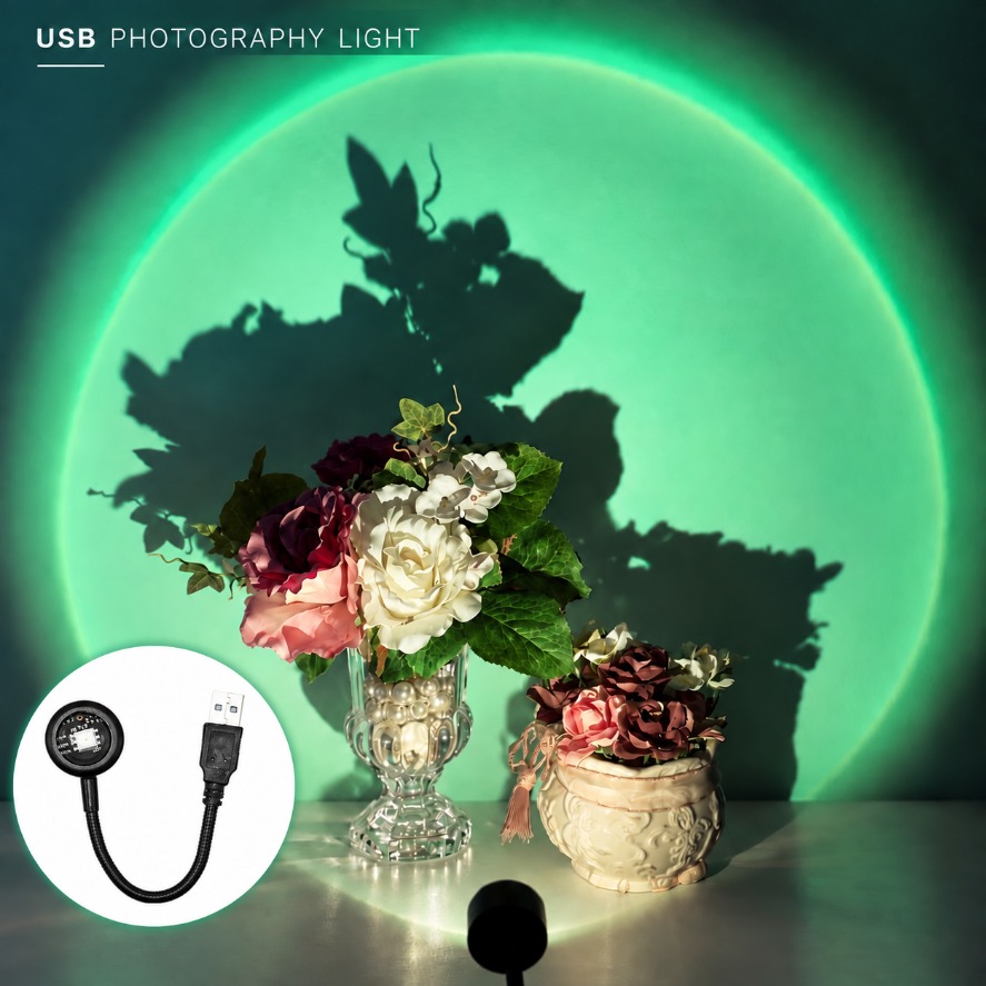 Photography Lighting Circle - Projecteur de lumière de coucher de