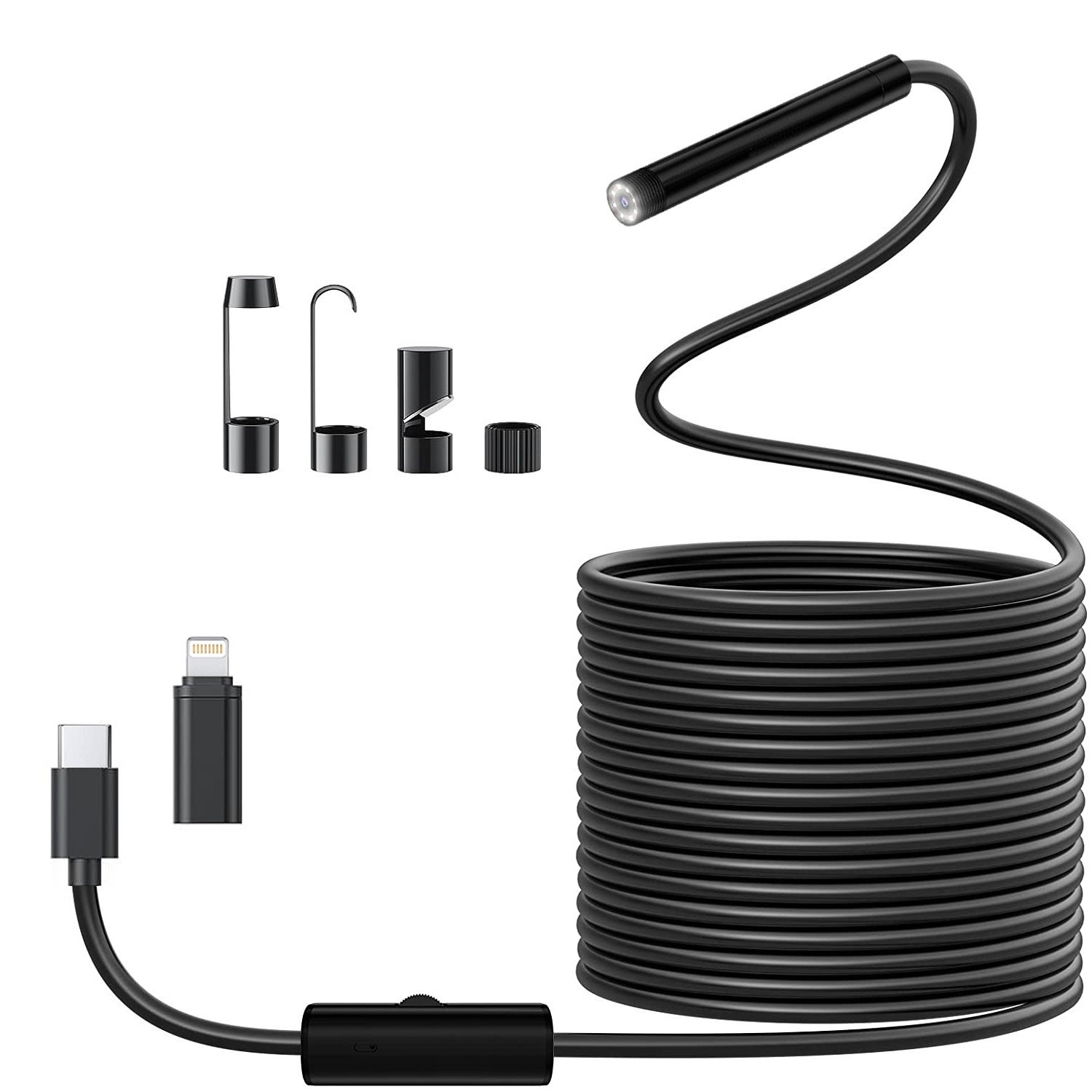 Macro Photography Led Lighting - Endoscope industriel à objectif de 8