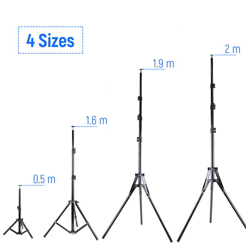 Iris Photography Led Lighting Pack - Trépied de photographie 200cm 160cm 50cm,