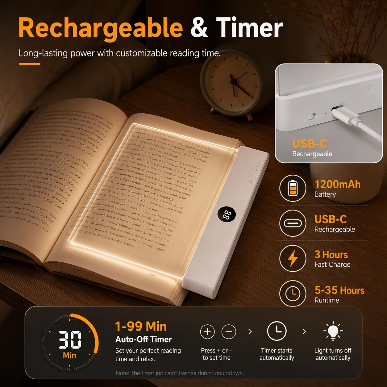 Lampe de lecture LED et veille - Photography Lighting Book avis et prix