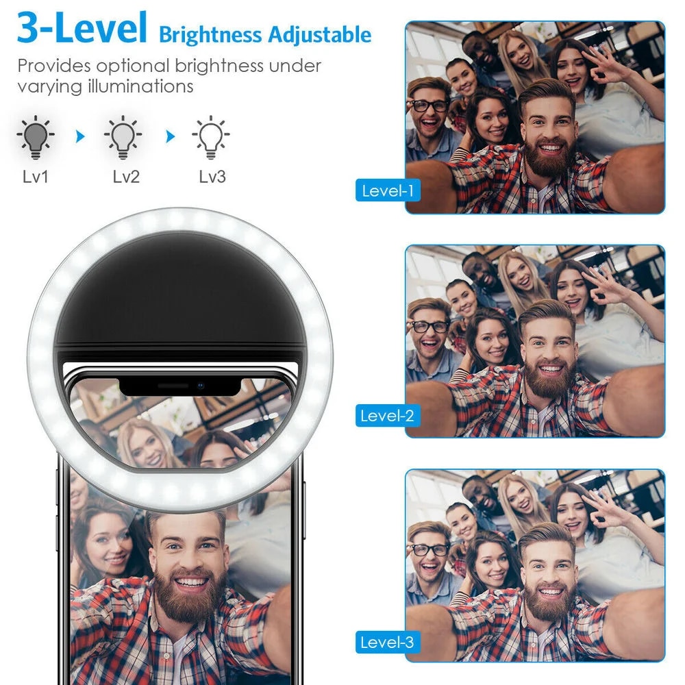 1 pc Câble de charge USB avec  - Photography Lighting Circle avis et prix