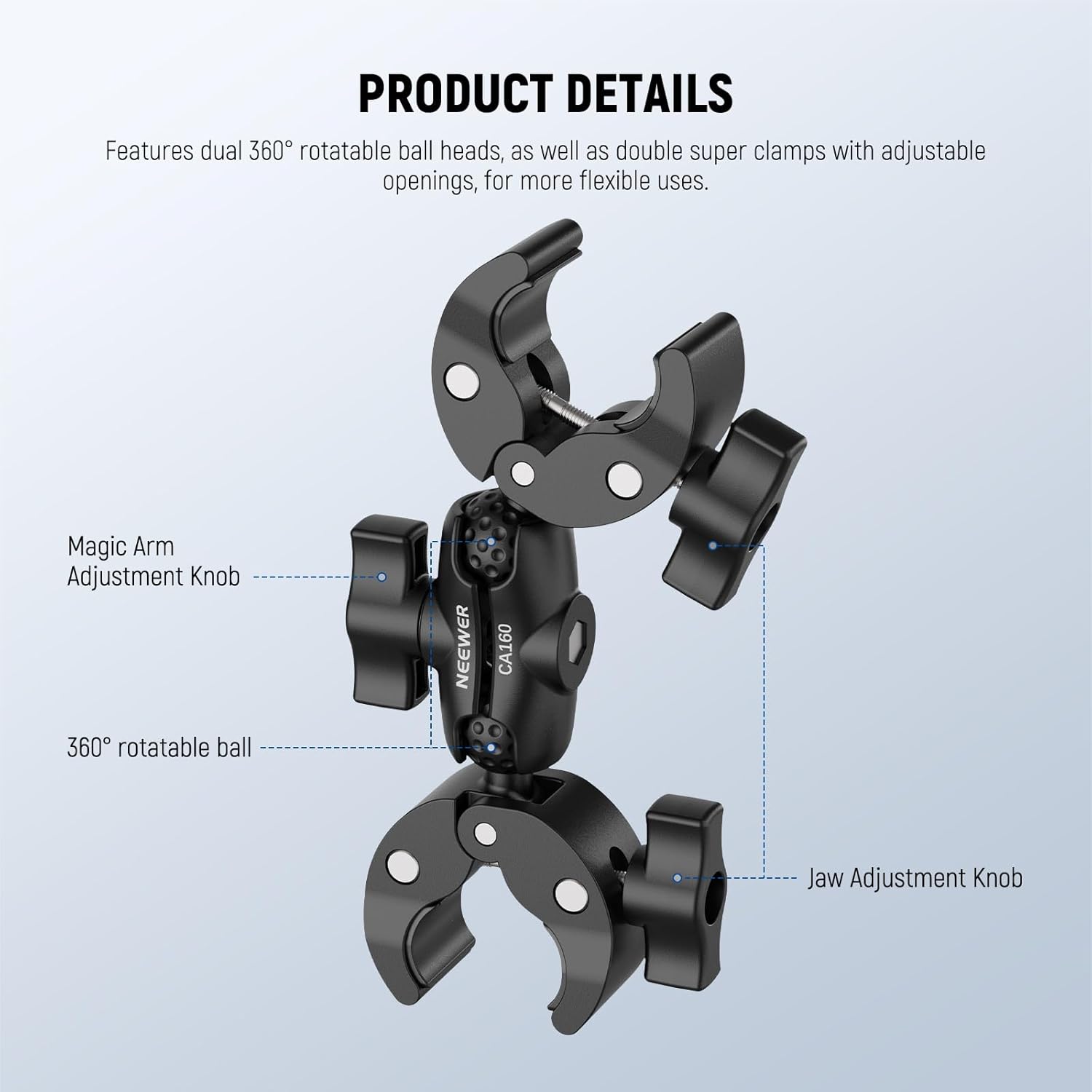 NEEWER Support à double super  - Photography Lighting Kit Neewer avis et prix