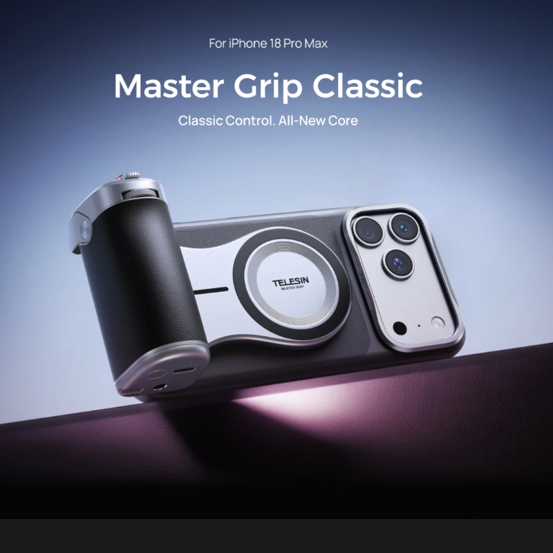 TELESIN Master Grip Classic po - Photography Lighting Case avis et prix