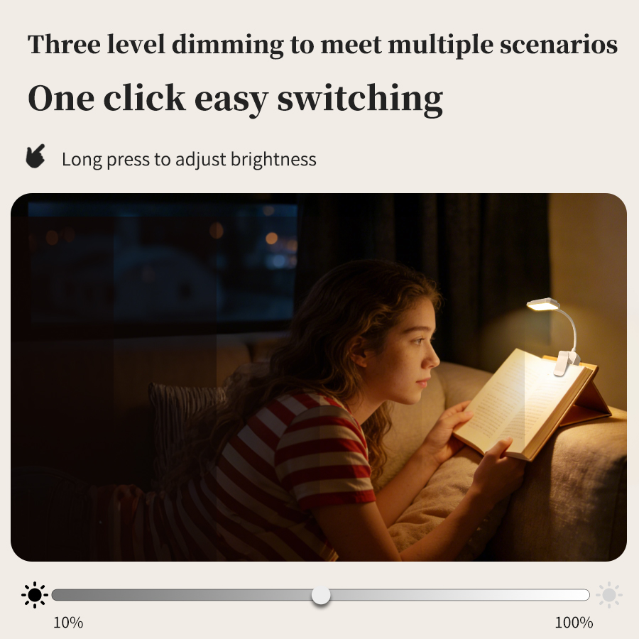 Lampe de lecture LED rechargea - Photography Lighting Book avis et prix