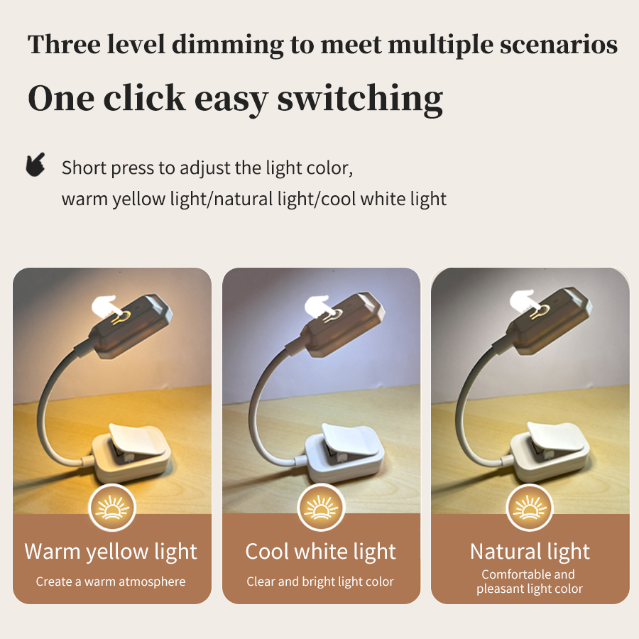 Lampe de lecture LED rechargea - Photography Lighting Book avis et prix