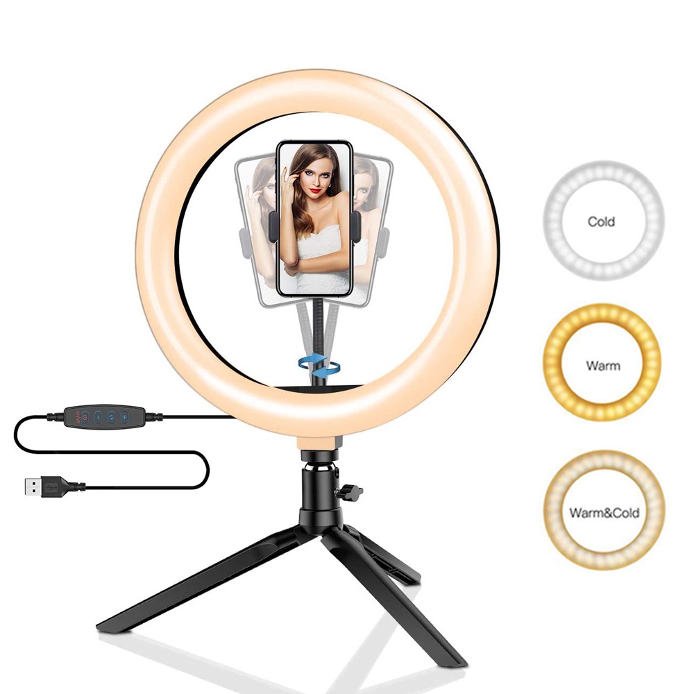 Anneau lumineux Led pour Selfi - Iris Photography Led Lighting Pack avis et prix