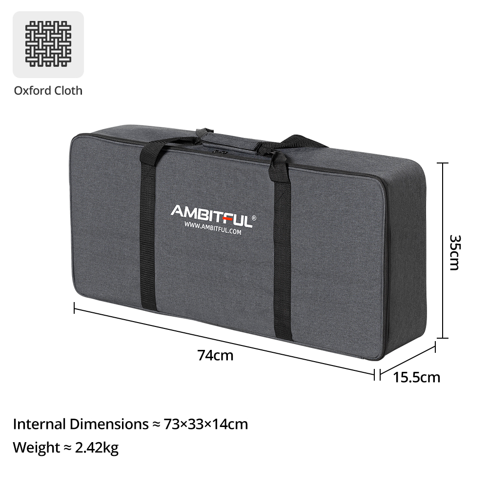 Sac de transport portable AMBI - Photography Lighting Case avis et prix