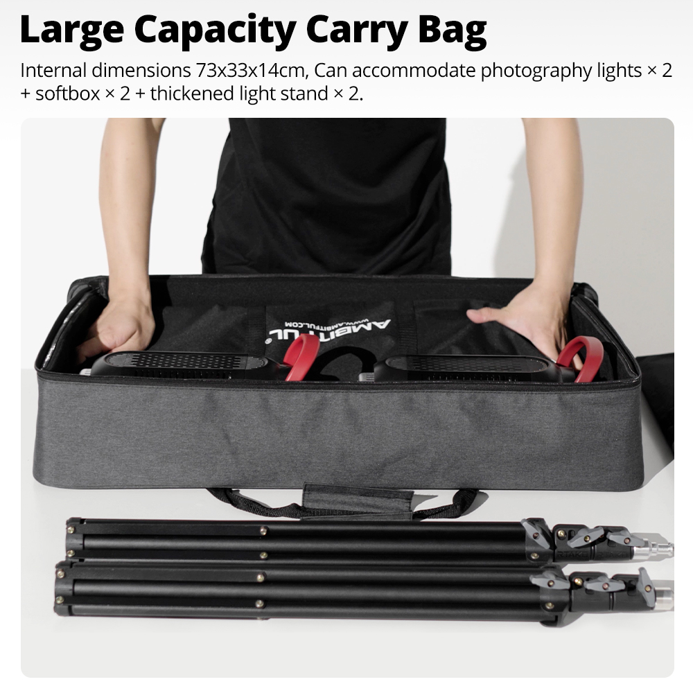 Sac de transport portable AMBI - Photography Lighting Case avis et prix