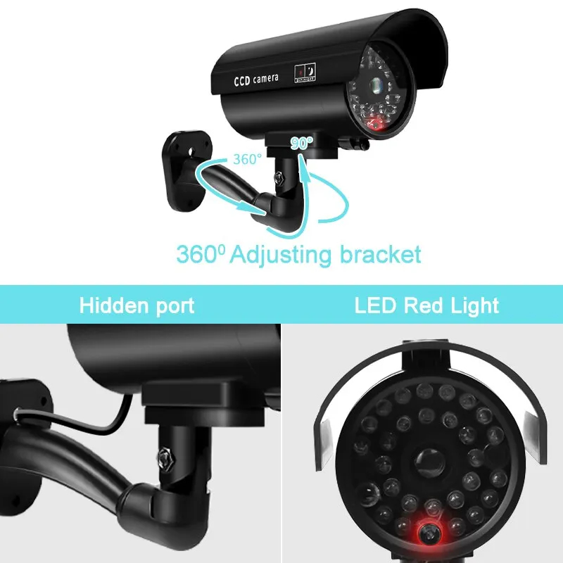 1 caméra de sécurité factice é - Macro Photography Led Lighting avis et prix