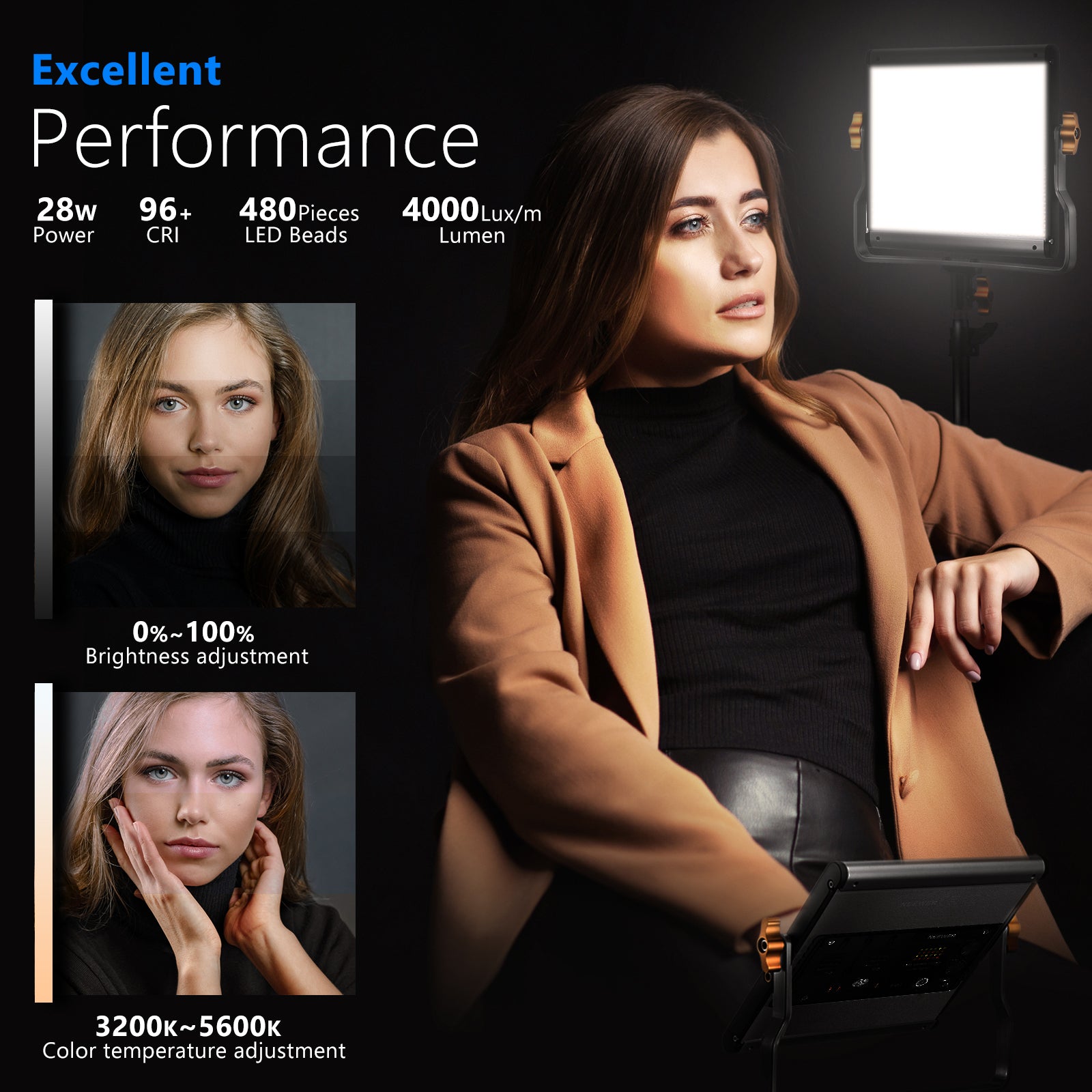 Neewer lumière vidéo professio - Photography Lighting Kit Neewer avis et prix
